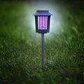 Pure Garden Solar Light and Insect Zapper, Black 50-173-MOS